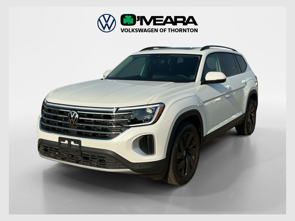 Opal White Pearl 2026 Volkswagen Atlas SUV / Crossover All-Wheel Drive 8-Speed Automatic