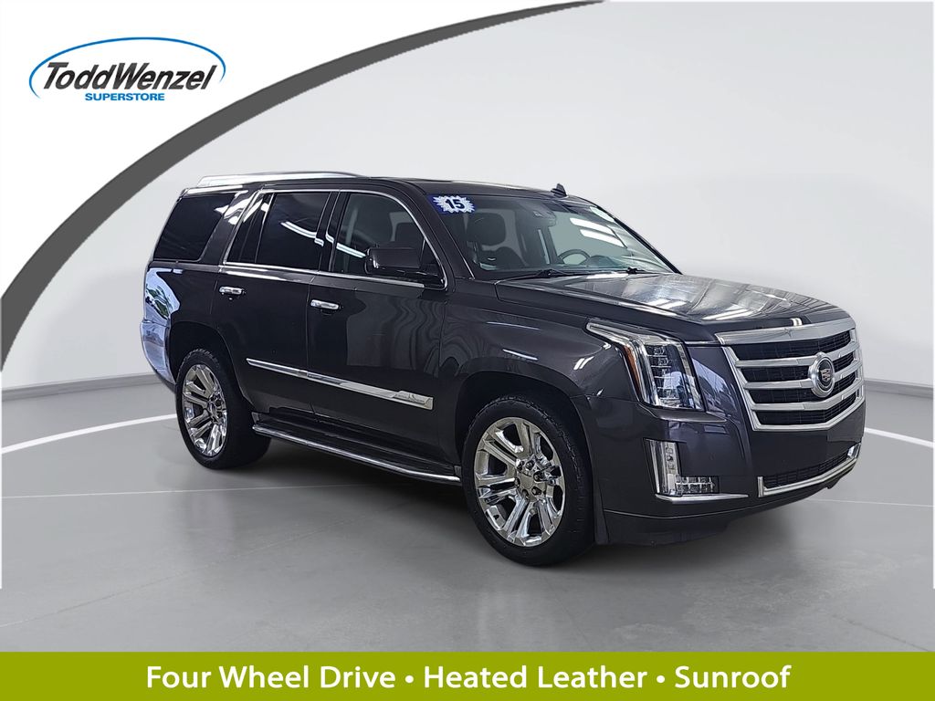 Dark Granite Metallic 2015 Cadillac Escalade SUV / Crossover Four-Wheel Drive 6-Speed Automatic