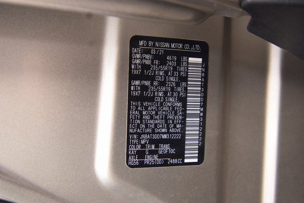 used 2021 Nissan Rogue car, priced at $22,794