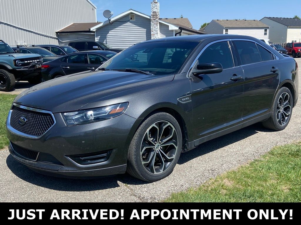 Gray (Magnetic) 2018 Ford Taurus SHO AWD Sedan All-Wheel Drive 6-Speed Automatic