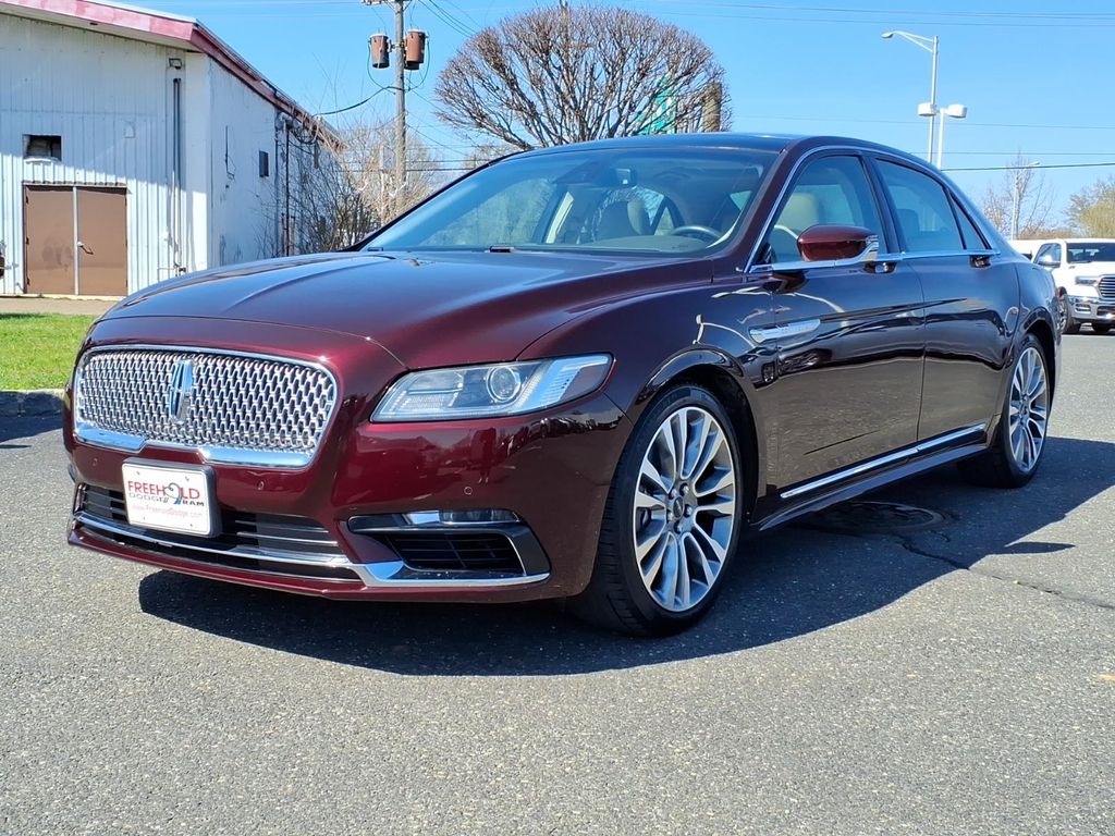 used 2017 Lincoln Continental car, priced at $17,901