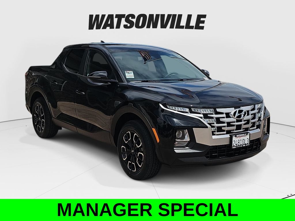 Phantom Black 2022 Hyundai Santa Cruz Pickup Truck All-Wheel Drive 8-Speed Automatic