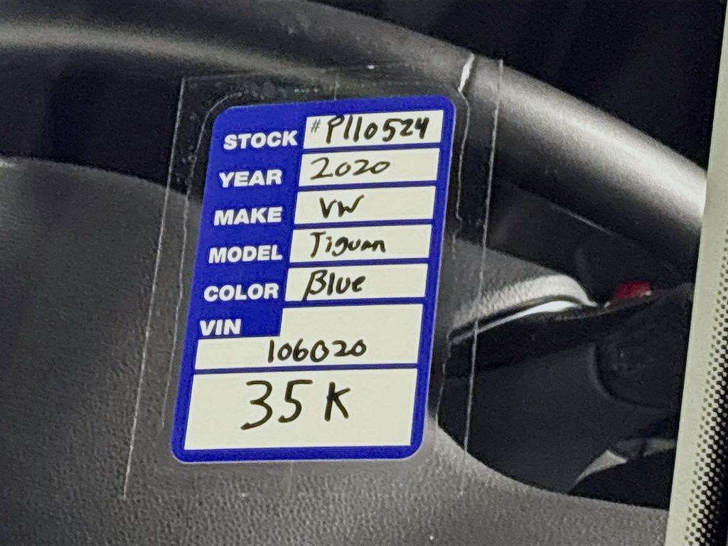 2020 Volkswagen Tiguan 2.0T SE