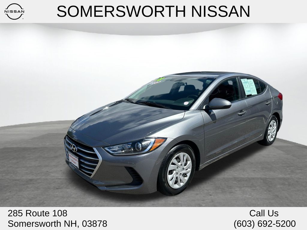 Machine Gray 2018 Hyundai Elantra Sedan Front-Wheel Drive 6-Speed Automatic