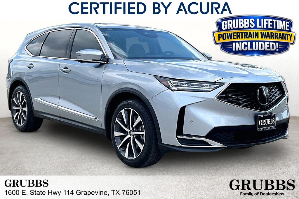 Solar Silver Metallic 2026 Acura MDX SUV / Crossover Front-Wheel Drive Automatic