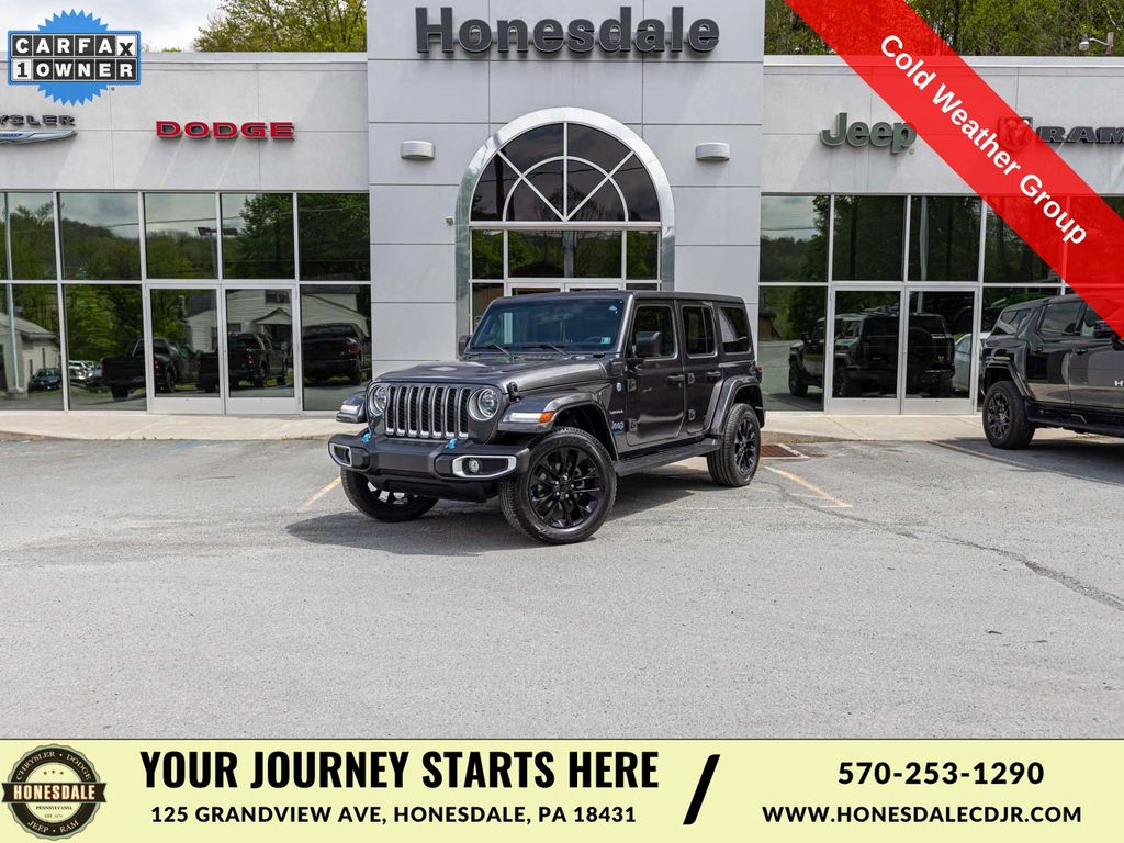 Gray (Granite Crystal Metallic Clearcoat) 2023 Jeep Wrangler 4xe SUV / Crossover Four-Wheel Drive 8-Speed Automatic