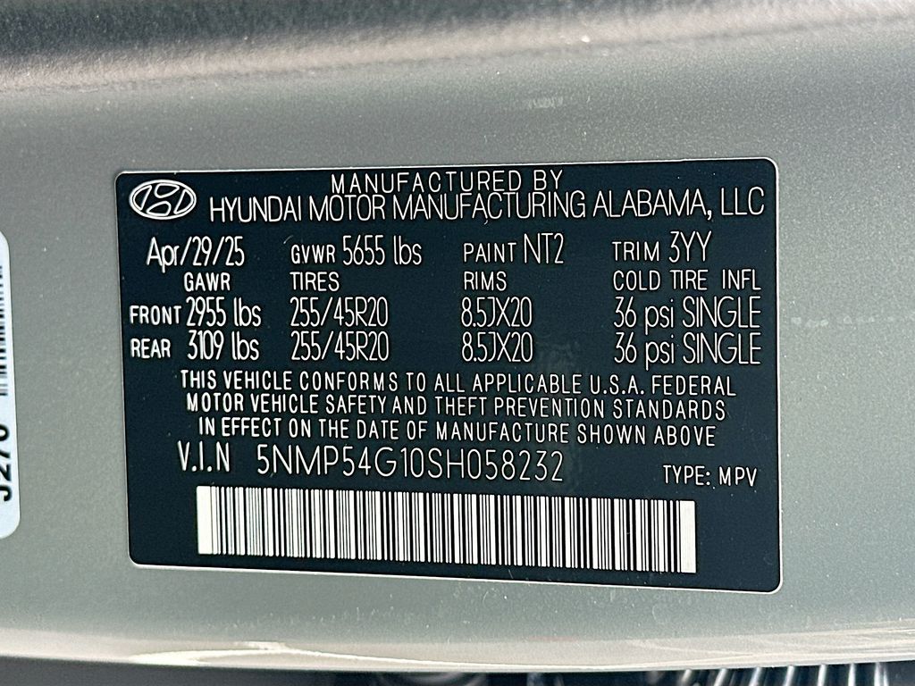 2025 Hyundai Santa Fe Calligraphy 24
