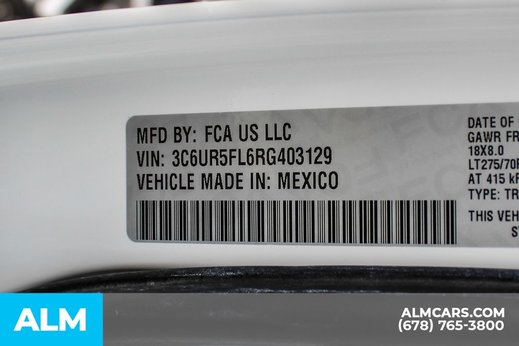 Used 2024 White Ram Laramie image 42