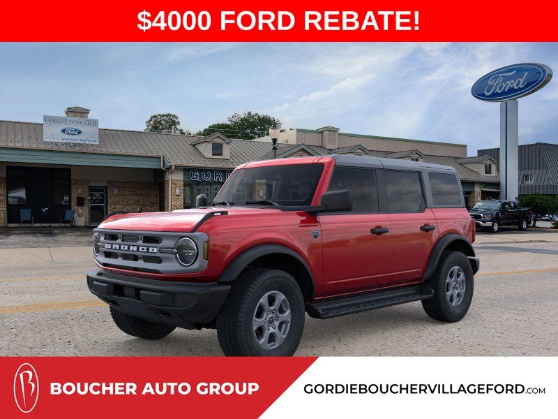 Ruby Red Metallic Tinted Clearcoat 2025 Ford Bronco SUV / Crossover Four-Wheel Drive Automatic