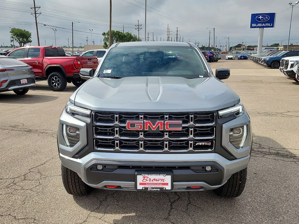 2026 GMC Canyon AT4 Silver at Brown Buick GMC