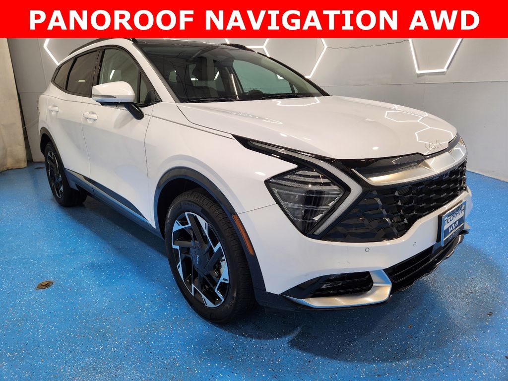 Glacial White Pearl 2025 Kia Sportage SX Prestige AWD SUV / Crossover All-Wheel Drive 8-Speed Automatic