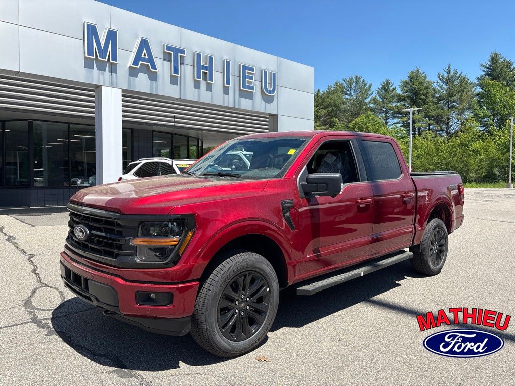 Ruby Red Metallic Tinted Clearcoat 2026 Ford F-150 Pickup Truck Four-Wheel Drive Automatic