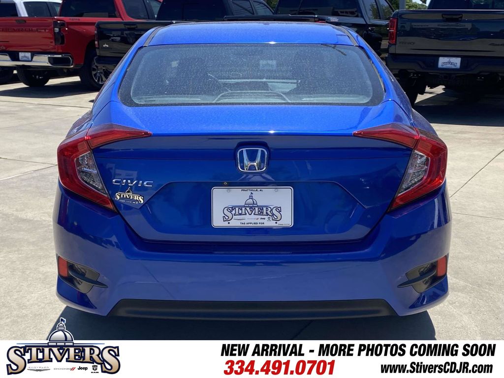 2017 Aegean Blue Metallic Honda Civic LX FWD Sedan
