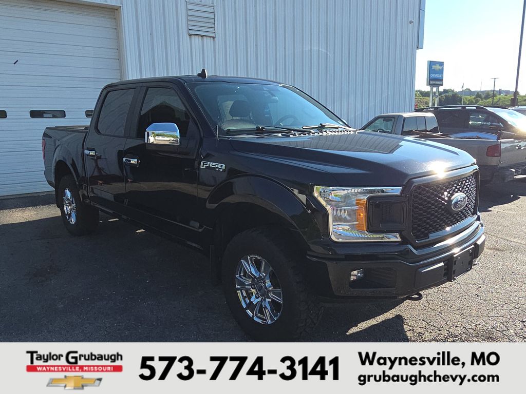 Black Metallic 2020 Ford F-150 Pickup Truck Four-Wheel Drive Automatic