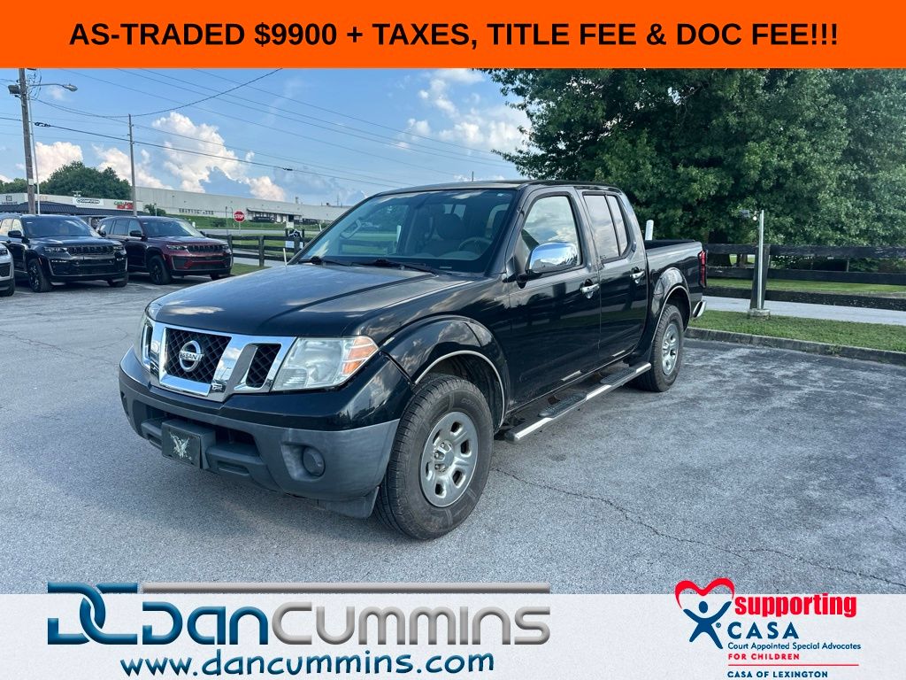Super Black 2015 Nissan Frontier Pickup Truck 4X2 5-Speed Automatic Overdrive