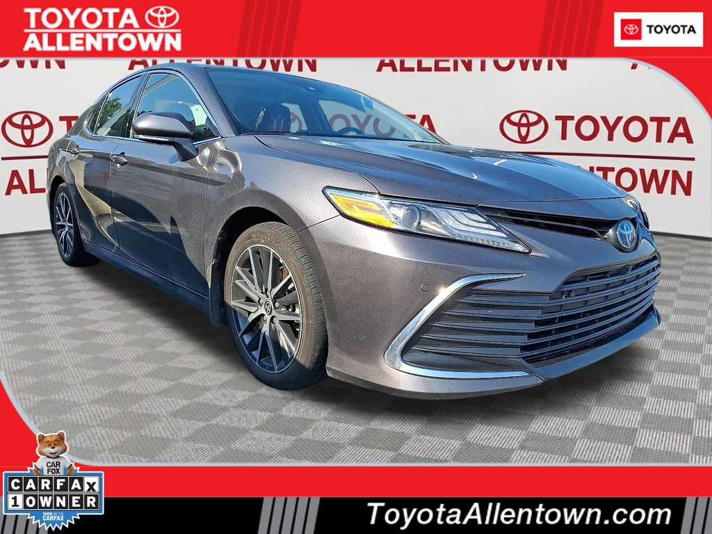 Predawn Gray Mica 2024 Toyota Camry Hybrid Sedan Front-Wheel Drive Continuously Variable Transmission