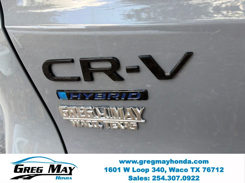 2026 Honda CR-V Hybrid Sport Gray at Greg May Honda