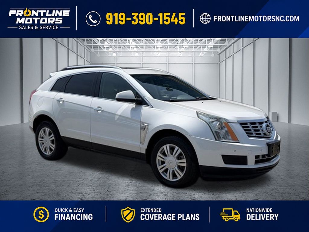 Gray (Platinum Ice Tricoat) 2016 Cadillac SRX SUV / Crossover Front-Wheel Drive 6-Speed Automatic