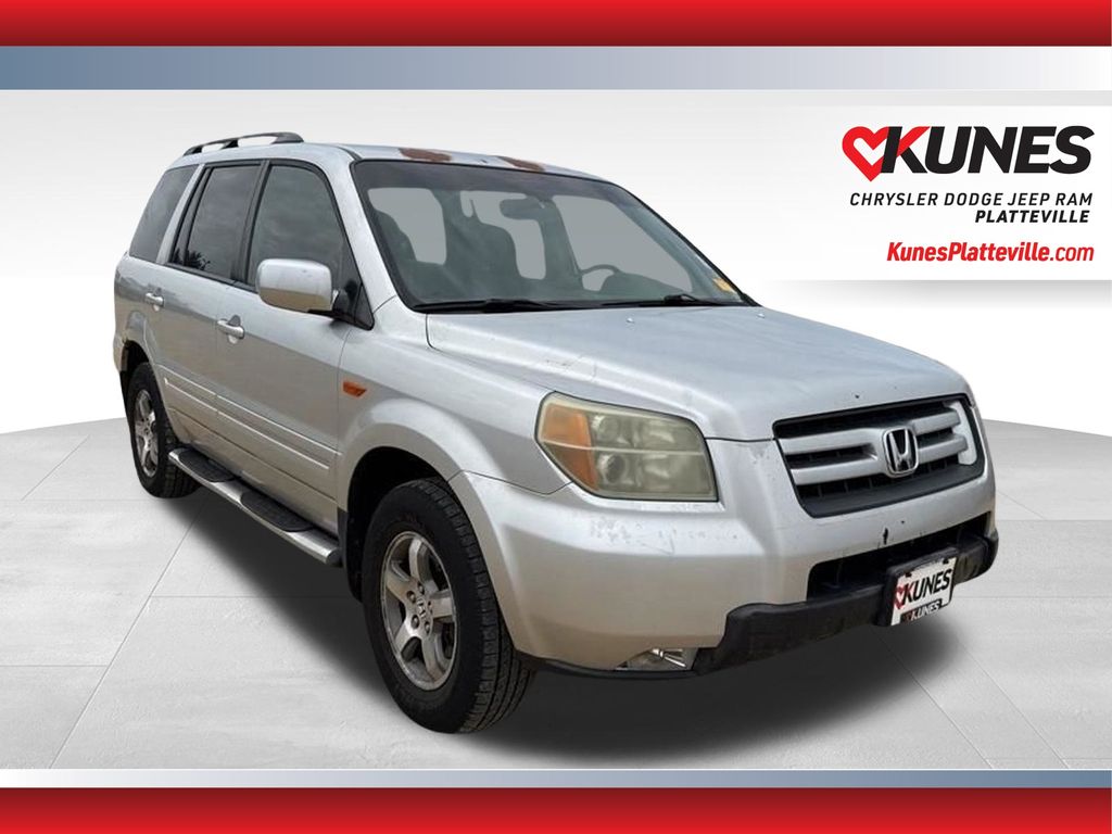 Silver 2006 Honda Pilot SUV / Crossover Four-Wheel Drive 5-Speed Automatic Overdrive