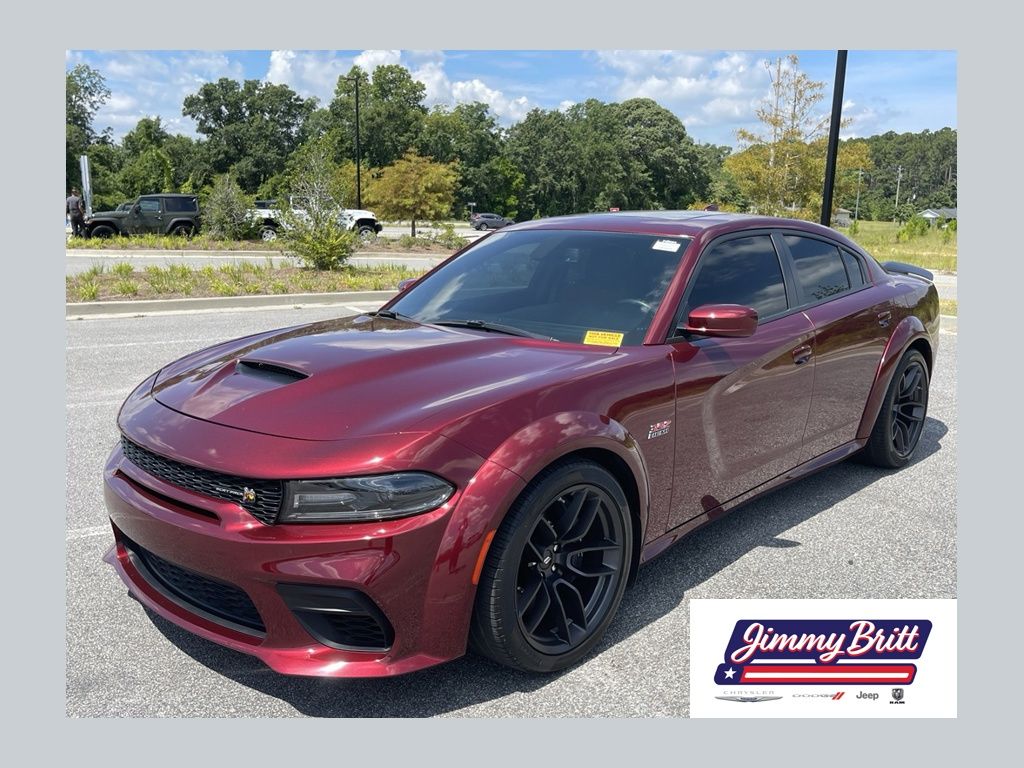 Octane Red Pearlcoat 2021 Dodge Charger Sedan Rear-Wheel Drive 8-Speed Automatic