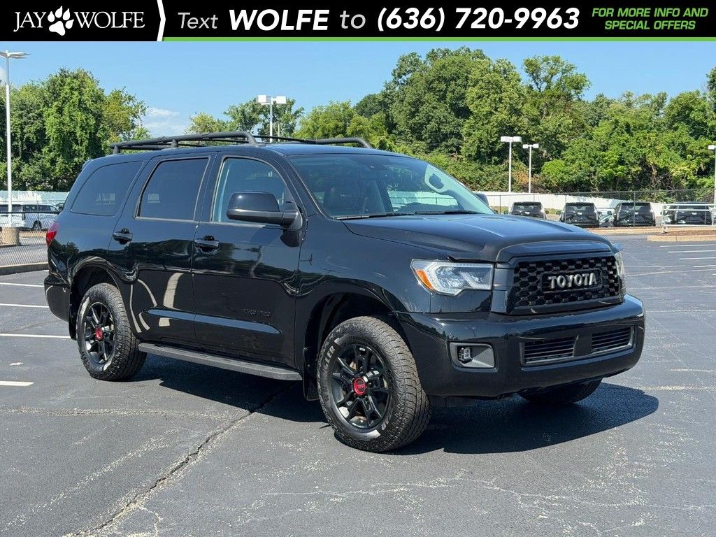 Midnight Black Metallic 2020 Toyota Sequoia SUV / Crossover Four-Wheel Drive 6-Speed Automatic