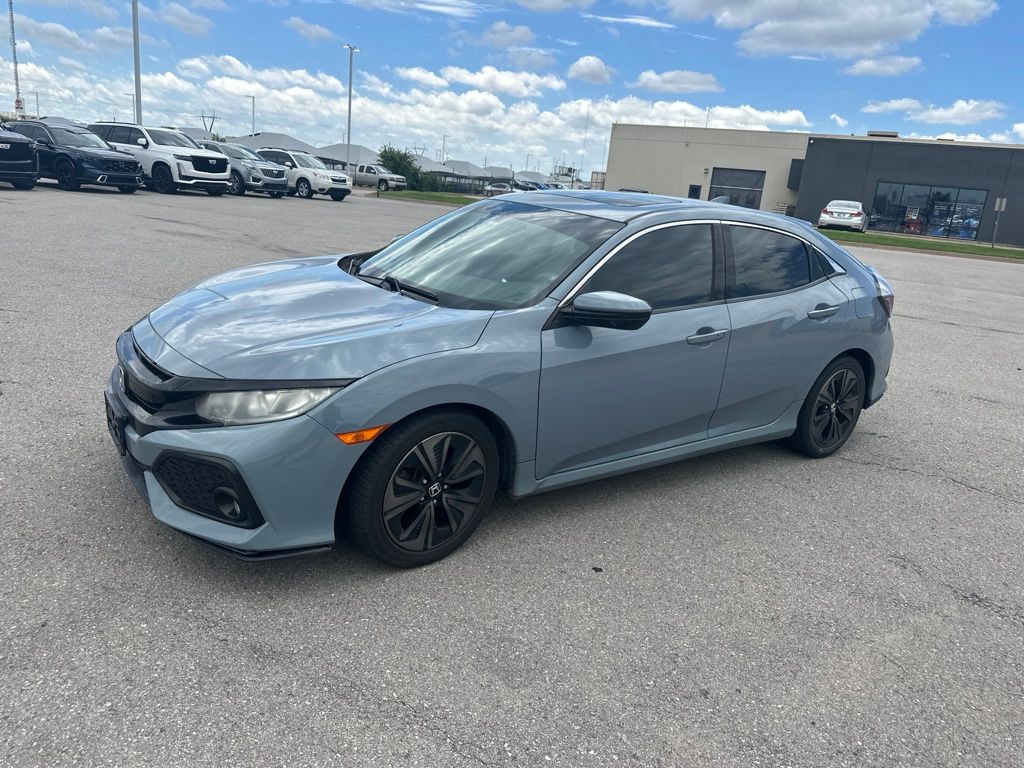 2017 Honda Civic Hatchback EX Hatchback Front-Wheel Drive Continuously Variable Transmission