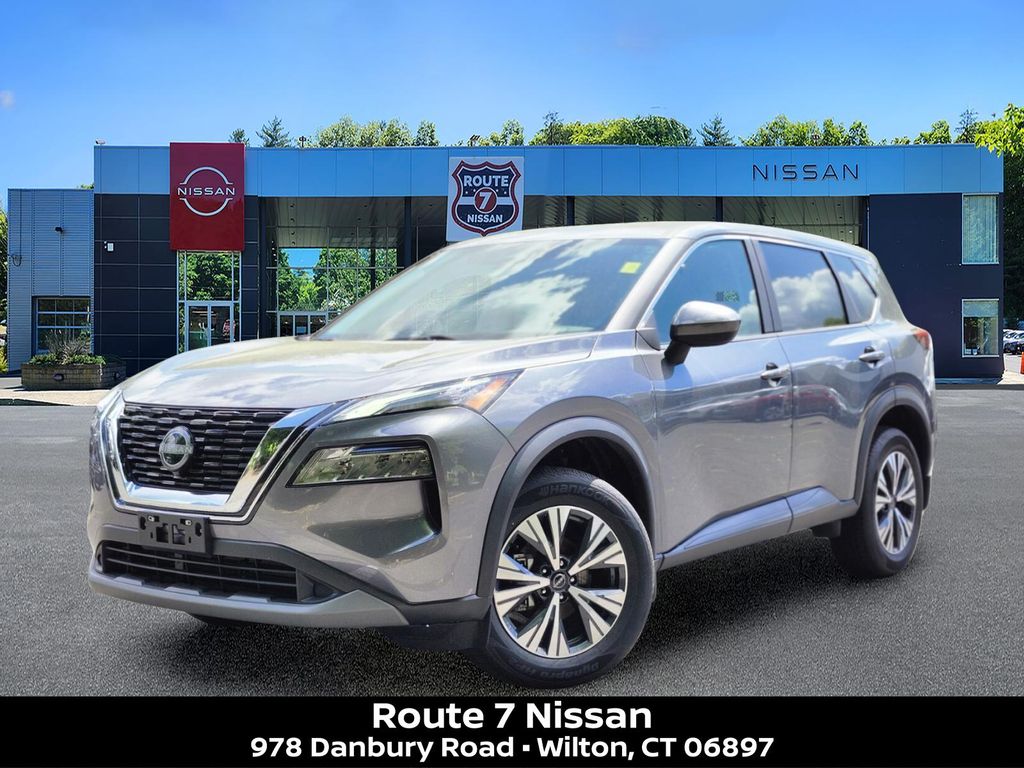 Gray (Gun Metallic) 2023 Nissan Rogue SUV / Crossover All-Wheel Drive Continuously Variable Transmission