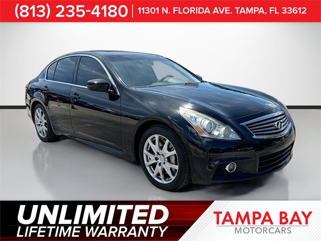 Black Obsidian 2011 INFINITI G37 Journey Sedan RWD Sedan Rear-Wheel Drive 7-Speed Automatic