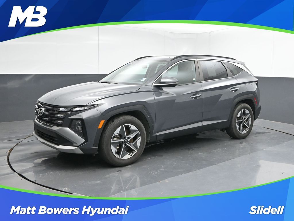 Ecotronic Gray 2025 Hyundai Tucson SUV / Crossover Front-Wheel Drive 8-Speed Automatic