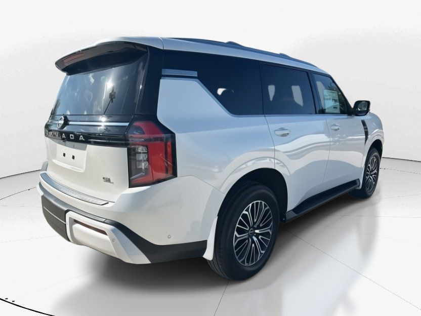 2025 Aspen White Tricoat Nissan Armada SL RWD SUV
