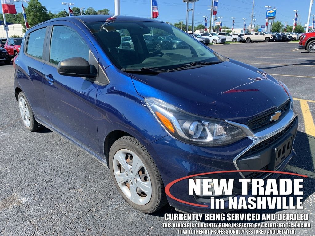 Blue Glow Metallic 2022 Chevrolet Spark LS FWD Hatchback Front-Wheel Drive 5-Speed Manual
