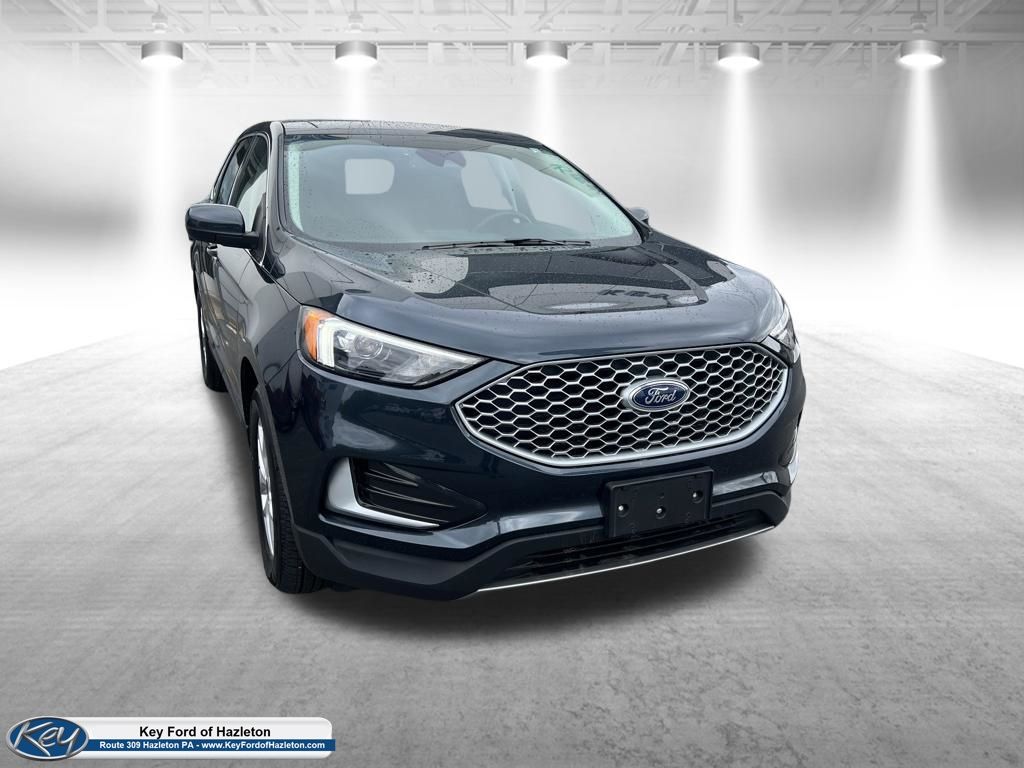 Blue Metallic 2023 Ford Edge SUV / Crossover All-Wheel Drive 8-Speed Automatic