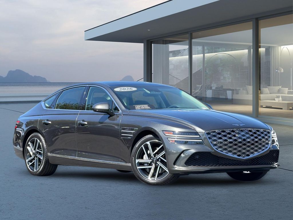 Makalu Gray 2026 Genesis G80 Sedan All-Wheel Drive 8-Speed Automatic