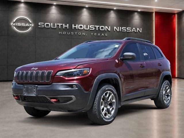 2021 Jeep Cherokee Trailhawk Red at DeMontrond Auto Country