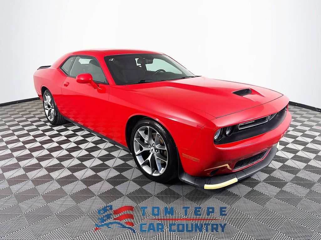 Torred Clearcoat 2023 Dodge Challenger Coupe Rear-Wheel Drive 8-Speed Automatic
