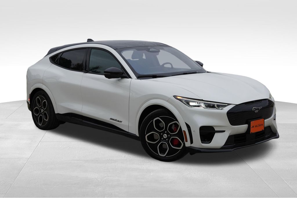 Star White Metallic Tri-Coat 2023 Ford Mustang Mach-E SUV / Crossover All-Wheel Drive Automatic