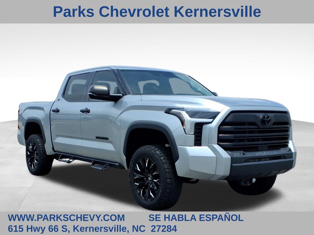 Celestial Silver Metallic 2023 Toyota Tundra Pickup Truck Four-Wheel Drive Automatic