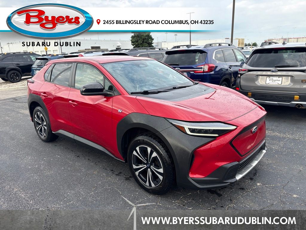 Elemental Red Pearl 2023 Subaru Solterra SUV / Crossover All-Wheel Drive 1-Speed Automatic