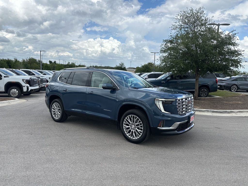 Downpour Metallic 2024 GMC Acadia Denali FWD SUV / Crossover Front-Wheel Drive 8-Speed Automatic