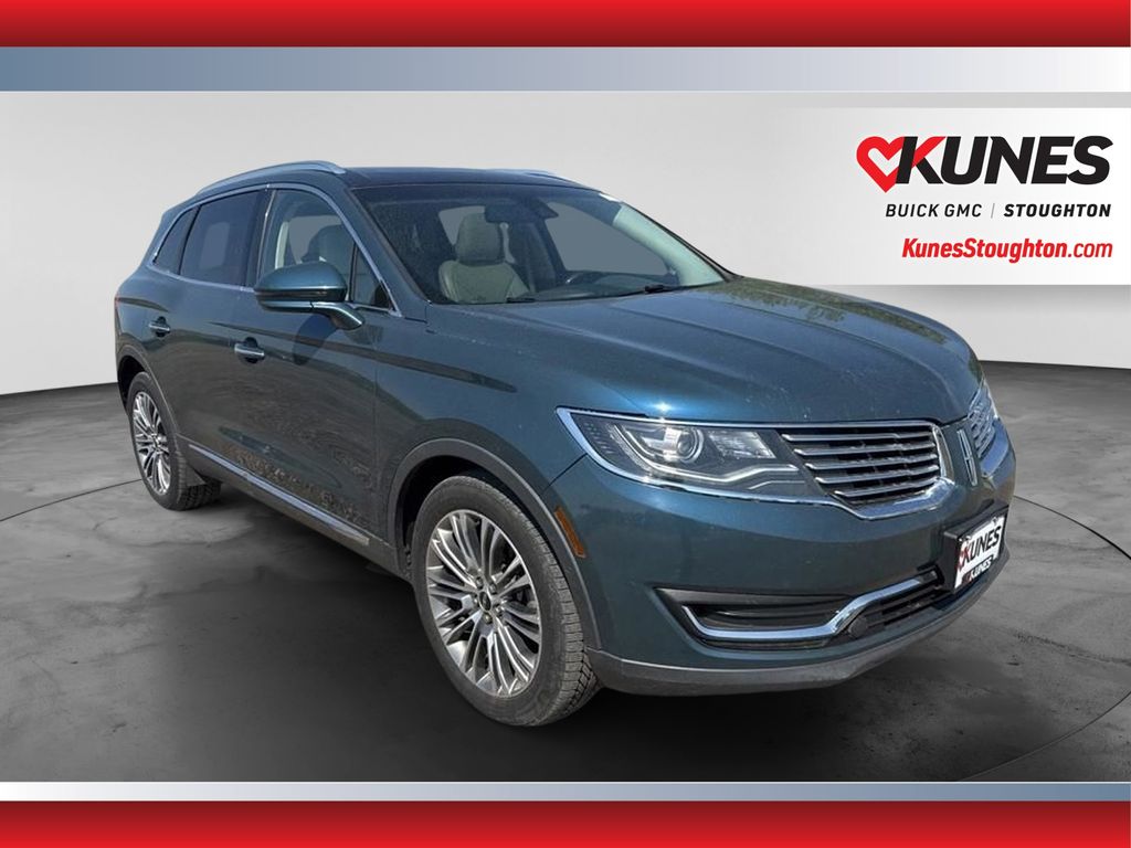 Allure Blue Metallic 2016 Lincoln MKX SUV / Crossover All-Wheel Drive 6-Speed Automatic