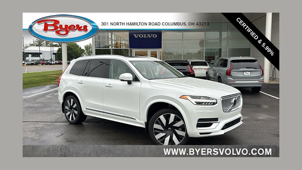 Crystal White 2024 Volvo XC90 SUV / Crossover All-Wheel Drive Automatic