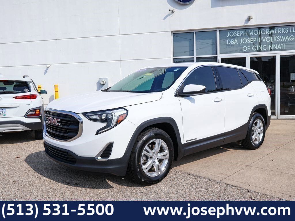Summit White 2019 GMC Terrain SLE SUV / Crossover Front-Wheel Drive 9-Speed Automatic