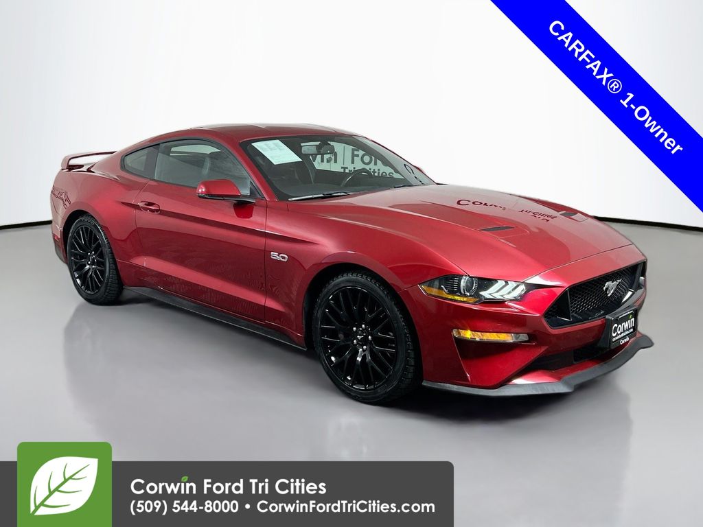 Race Red 2020 Ford Mustang GT Premium Coupe RWD Coupe Rear-Wheel Drive 6-Speed Manual