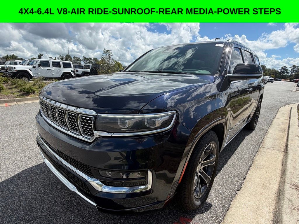 Midnight Sky 2023 Jeep Grand Wagoneer SUV / Crossover Four-Wheel Drive 8-Speed Automatic