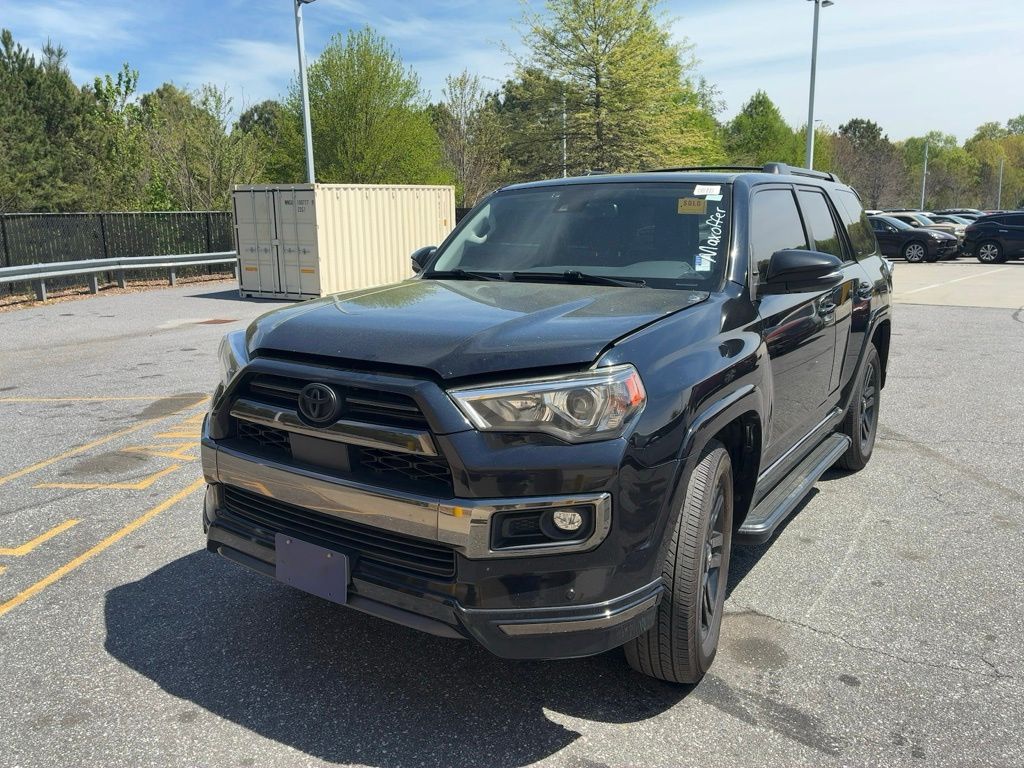 Midnight Black Metallic 2021 Toyota 4Runner Nightshade Edition 4WD SUV / Crossover All-Wheel Drive 5-Speed Automatic Overdrive