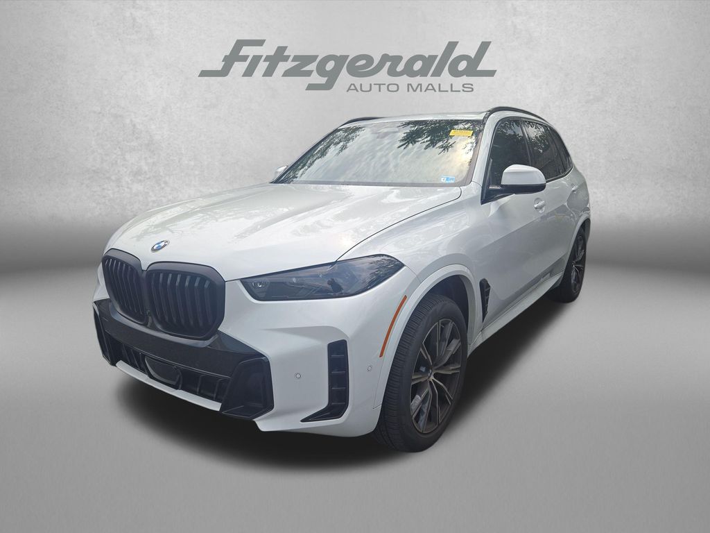 Alpine White 2025 BMW X5 SUV / Crossover All-Wheel Drive 8-Speed Automatic