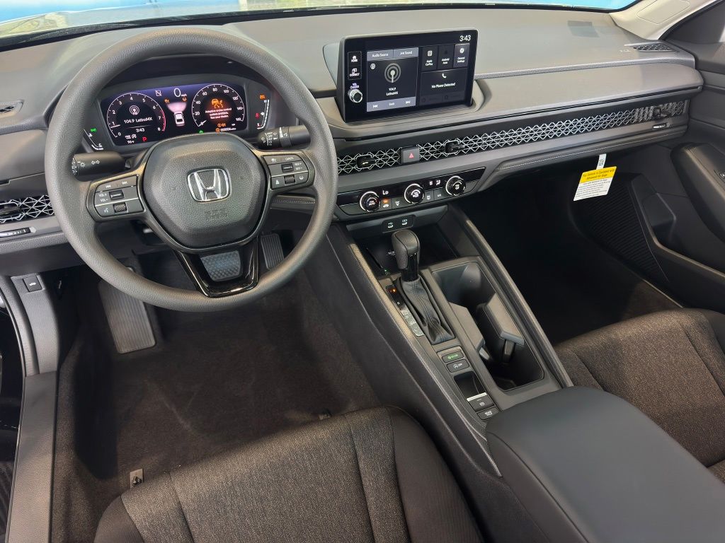 2026 Honda Accord LX Black at Community Honda
