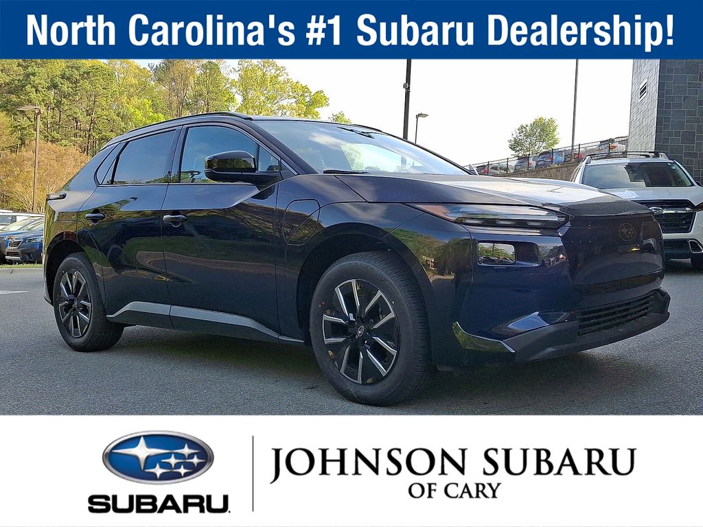 Midnight Tide Mica 2026 Subaru Solterra Premium AWD SUV / Crossover All-Wheel Drive 1-Speed Automatic