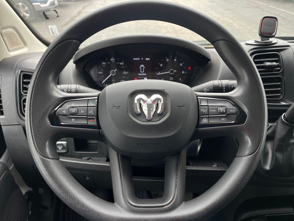 Used 2025 Bright White Clearcoat Ram High Roof image 16