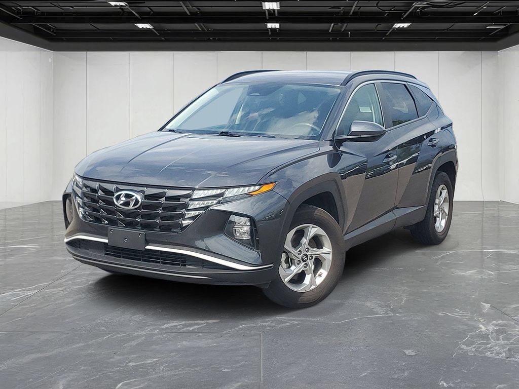 Dark Gray Metallic 2024 Hyundai Tucson SUV / Crossover All-Wheel Drive 8-Speed Automatic
